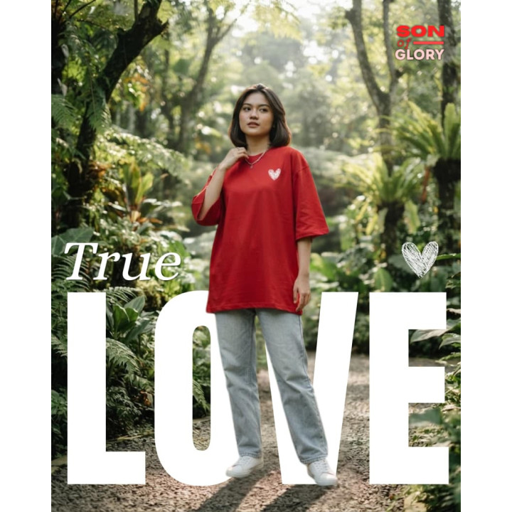 True Love Oversized T-Shirt